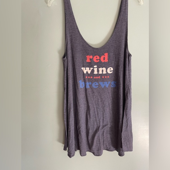 WildFox Red Wine And Brews Tank Top - Picture 5 of 7